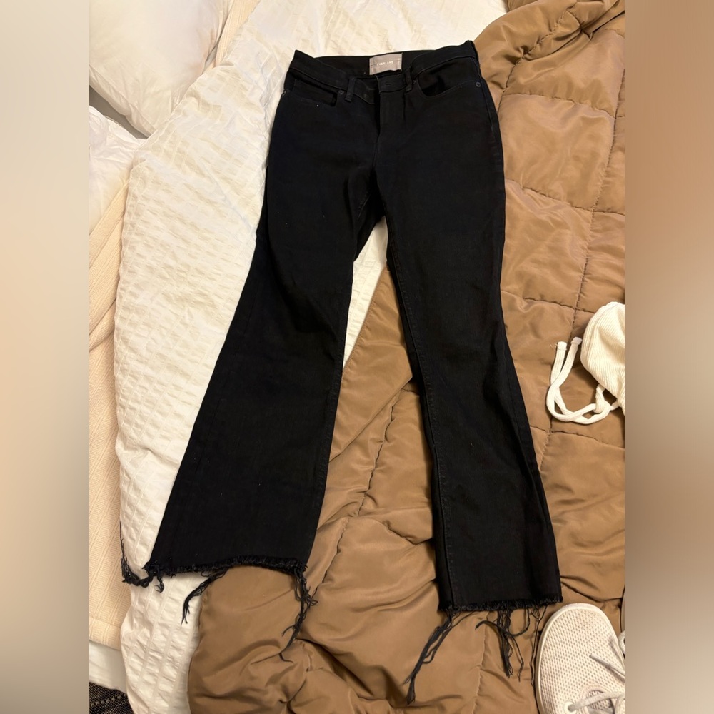 Everlane bootcut black pants size 26